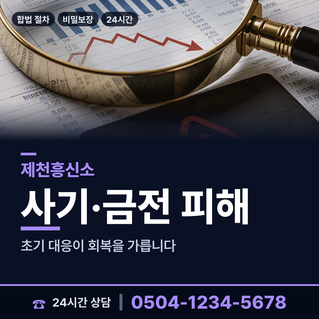 제천 영서동 흥신소추천 상담 안내